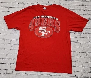 NWOT Vintage 90s San Francisco 49ers T-Shirt XL NFL Red Single-Stitched Artex - Picture 1 of 6