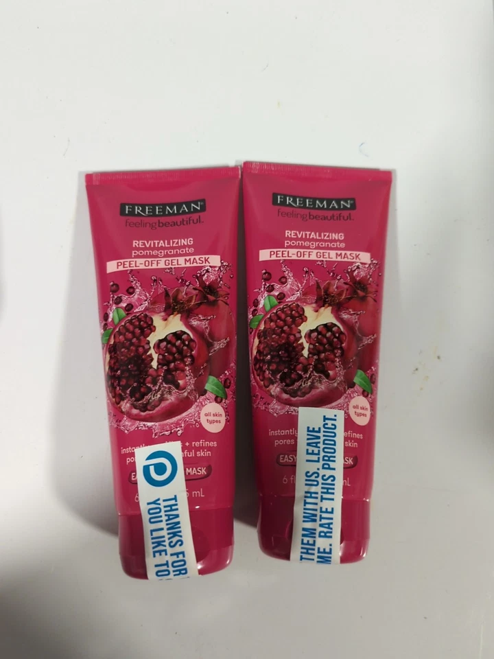 Freeman Feeling Facial Revealing Peel-off Mask Pomegranate 6 Ounce