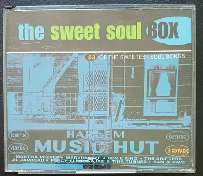 Various – The Sweet Soul Box - triple CD VG+, cover and booklet excellent - Image 1 of 4