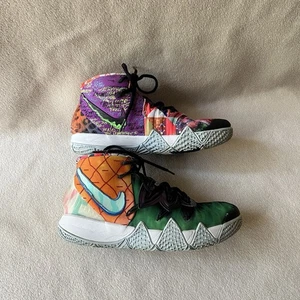 Nike Kybrid S2 Pineapple CV0097-900 Athletic Basketball Shoes Youth Size 6.5 - Picture 1 of 19