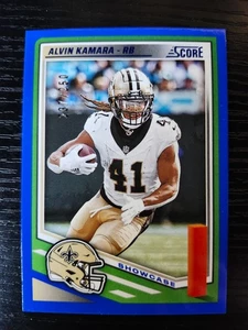 Vitrina Score Alvin Kamara 2025 azul/250 #122 Saints - Imagen 1 de 2