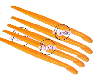 New Tupperware Citrus Peeler Peelers for Lemon Orange Set of 5 ORANGE - Picture 1 of 3