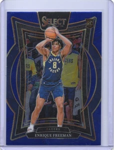 2024-25 Panini Select Rookie - Enrique Freeman - Blue Concourse #80 Pacers - Picture 1 of 2
