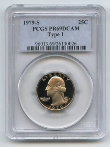 1979 S 25C Washington Quarter Proof PCGS PR69DCAM - Picture 1 of 1