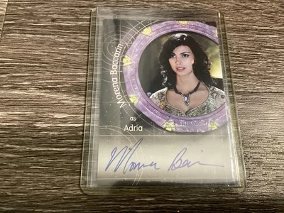Stargate SG-1 Season 10 Autograph Auto Card A97 Morena Baccarin  - Image 1 of 3