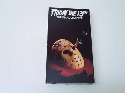 Friday The 13th 4 The Final Chapter Uncut VHS USA NTSC Paramount Video Jason - Bild 1 von 4