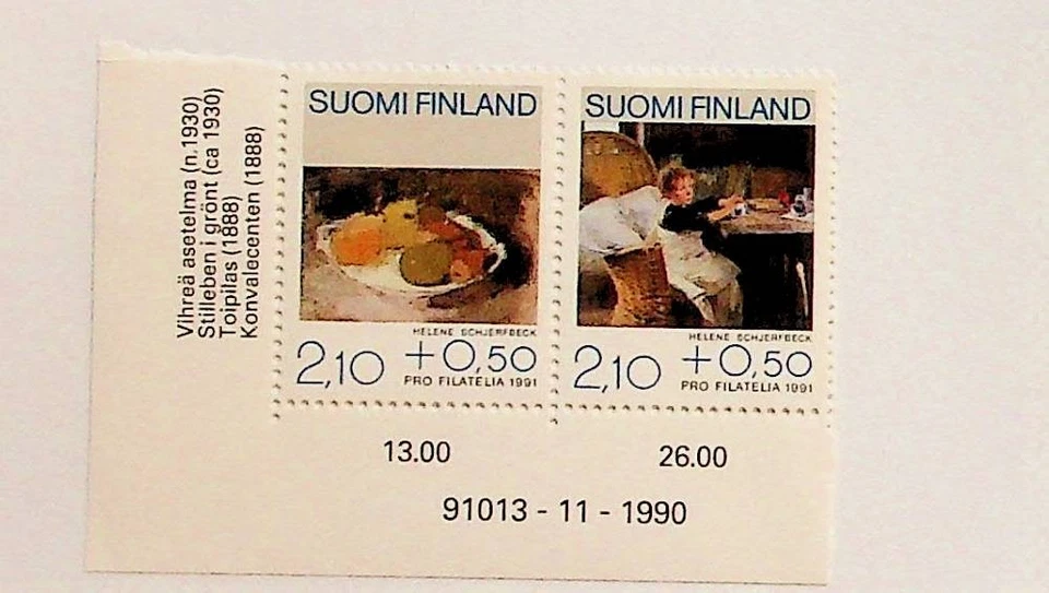 FINLANDIA SC B244 EDICIÓN NH DE 1991 - ARTE - (FMJ25) Foto 1 de 1