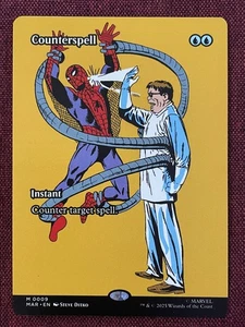 Counterspell #9 FULL ART NM/M MTG Spiderman Magic Card Marvel - Picture 1 of 1