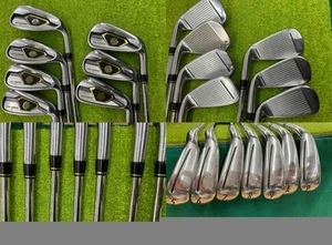 TaylorMade GLOIRE G Iron Set 5I-9I.Pw.Aw 7 peace Shaft N.S.PRO 830GH Flex S Used - Picture 1 of 5