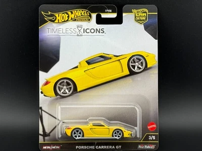 Hot Wheels Porsche Carrera GT Yellow Timeless Icons FPY86-961 N 1/64 - Image 1 of 4