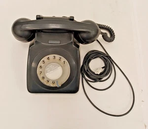 Classic Retro Vintage Style Home Telephone -Black - Picture 1 of 5