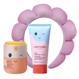 Happy Morning DUO Kids Spa Headband for Girls: Clean & Vegan Skin Care Bundle |  - Picture 1 of 12