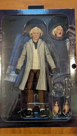 NECA Back To The Future Ultimate Doc Brown Figure (1955) *SEALED* Cover