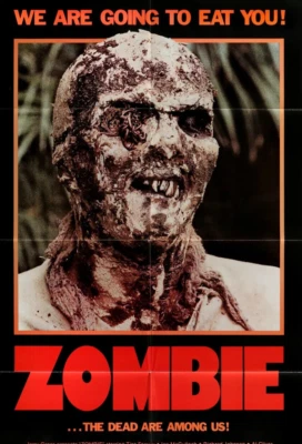 Zombie ...the Dead are Among US! Lucio Fulci 1979 Poster 24in x 36in NOT FRAMED - Image 1 of 2