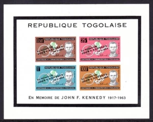 Togo Scott #C 41a VF MNH 1964 John F. Kennedy President Memorial No Silhouette - Picture 1 of 1