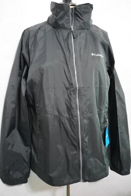 Chaqueta cortavientos Columbia para mujer Access Point II negra talla XXL (2XL) NUEVA CON ETIQUETAS Foto 1 de 4