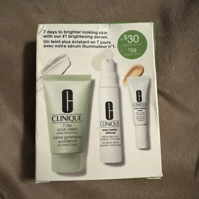 Clinique Skin School 3 piezas set de regalo nuevo en caja Foto 1 de 2