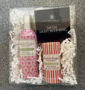 Crabtree & Evelyn WARM EVERGREEN Room Spray, Environmental Oil & Light Bulb Ring - Picture 1 of 4