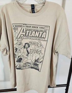 Vintage Atlanta Comic Convention XL hellbraun - Bild 1 von 4