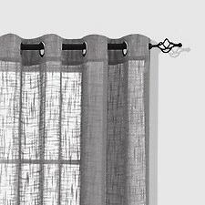 Textured Window Curtains & Drapes