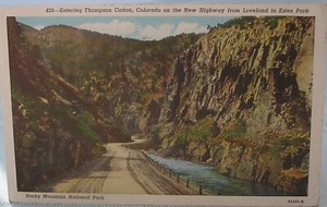 Loveland, Colorado-Entering Thompson Canon on the New Highway - Picture 1 of 2