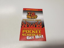 JS15 Cape Fear Fire Antz 2003/04 Minor Hockey Pocket Schedule - PWC