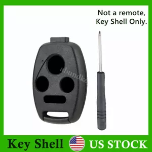 For 2009 2010 2011 2012 2013 2014 2015 Honda Pilot Key Fob Uncut Shell Case 4B - Picture 1 of 8
