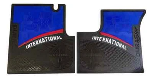 For International Truck Trailer OEM Rubber Floor Mats Heavy Duty 2 Pc NEW! - Picture 1 of 1