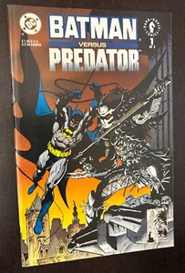 BATMAN VERSUS PREDATOR #1 (DC Comics 1991) -- Copper Age Horror -- NM- - Picture 1 of 2