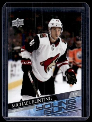 2020-21 Upper Deck Extended Series Young Guns Michael Bunting Rookie #727 - Image 1 of 2