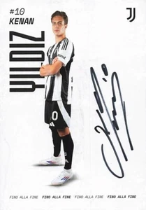 KENAN YILDIZ HAND SIGN SIGNED AUTOGRAPH CARD JUVENTUS TURIN WITH PROOF 6372 H UH - Picture 1 of 3