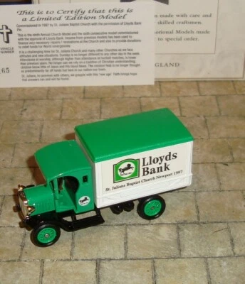 LLEDO - PROMO - 1926 DENNIS DELIVERY VAN - ST JULIANS NEWPORT 1997 - LTD EDITION - Image 1 of 4