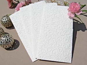 50 Freudentränen Taschentücher geprägt HERZEN Herzchen Gastgeschenk HOCHZEIT - Bild 1 von 3