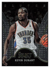 KEVIN DURANT 2013-14 SELECT CLUTCH #7 THUNDER RARE SP