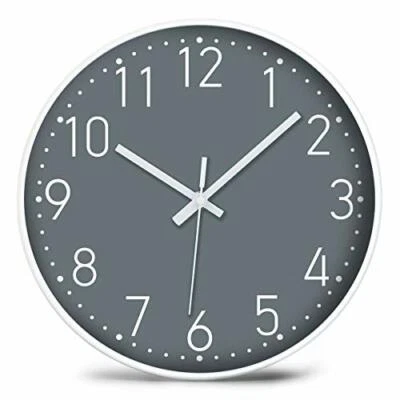 YUNDO Wall Clock - Silent & Non Ticking Moder Quartz 12"- Battery Operated - Image 1 of 4