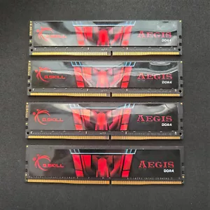 G.SKILL AEGIS 8GB (4x8GB) DDR4 RAM 3000MHz (F4-3000C16S-8GISB) - Picture 1 of 2