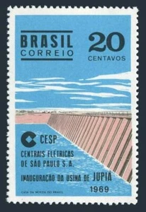 Brazil 1136,MNH.Michel 1227. Jupia Dam,Parana River,1969. - Picture 1 of 1