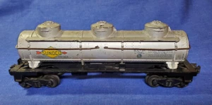 Coche cisterna Lionel O-Gauge Sunoco 3 domo #6415? Probado en pista funciona suavemente - Imagen 1 de 4