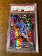 2019/20 Prizm Draft Picks Pink Pulsar Cameron Johnson Rc #76 PSA 9