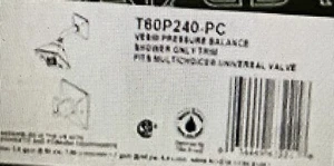 Brizo Vesi T60P240-PC Poliertes Chrom Druckausgleich Duscharmatur 2,0 GPM - Bild 1 von 2
