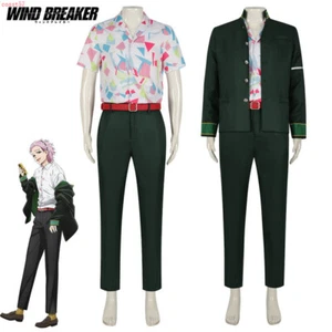 Anime Rompevientos Kiryu Mitsuki Disfraz Juegos con disfraces Chaqueta Pantalones Camisa Conjunto Uniforme - Imagen 1 de 23