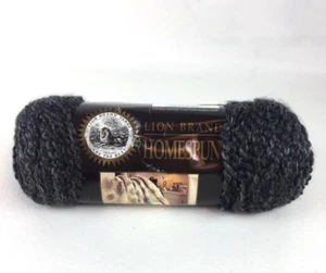 1 madeja marca león hilo casero color 312 eduardiano lote 92380.01 gris carbón - Imagen 1 de 8