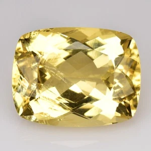 3,67 ct (11,10 x 8,6) splendido bellissimo colore berillo dorato terra gemme sfuse estratte - Foto 1 di 3