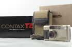 Cla'd [Exc+5 w/Box] Video Contax T2 Titan Silver 35mm Film Camera From JAPAN