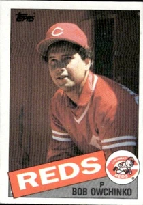 1985 Topps #752 Bob Owchinko Cincinnati Reds Baseball - Picture 1 of 2