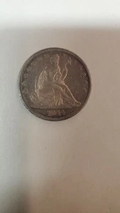 1844-P Seated Liberty Half Dollar - Picture 1 of 4