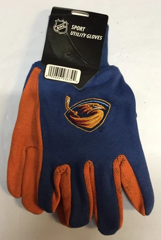 Atlanta Thrashers NHL Sport Utility Gloves Grip Palm Adult OSFA Cover