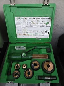 Greenlee 7804SB/7806SB Quick Draw Hydraulic Punch Driver Kit PRE OWNED - Picture 1 of 4