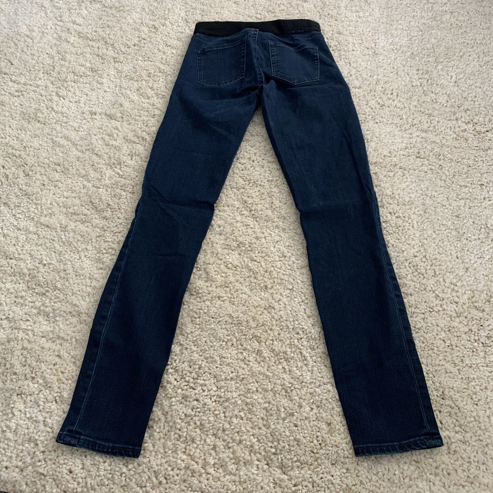 Jeans Gap 1969 Resolución Pull On Leggings Cintura Elástica Azul Oscuro Denim Talla 26 L Foto 1 de 4