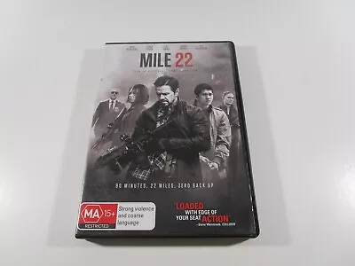 Mile 22 (DVD, 2018) Mark Wahlberg Ronda Rousey John Malkovich Lauren Cohan - Bild 1 von 4